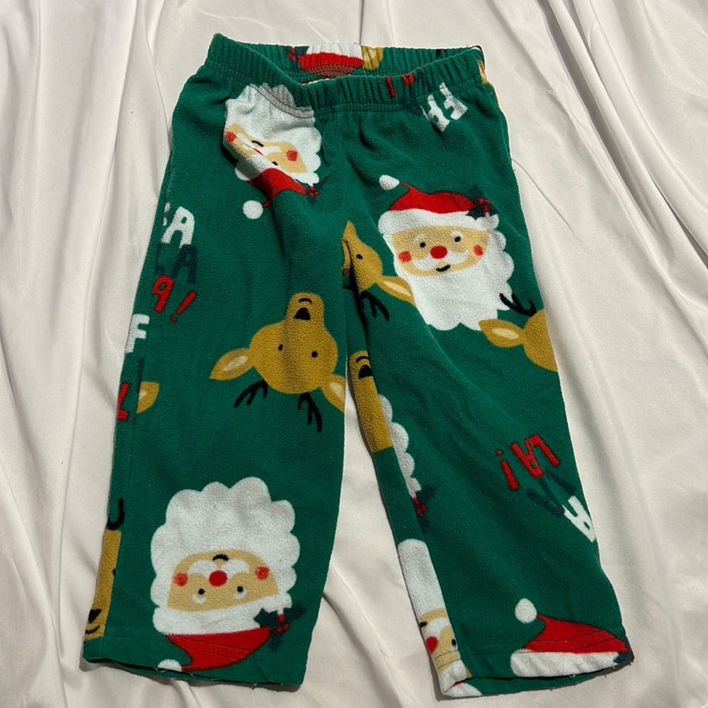Pijama bottom for boy color green size 2T